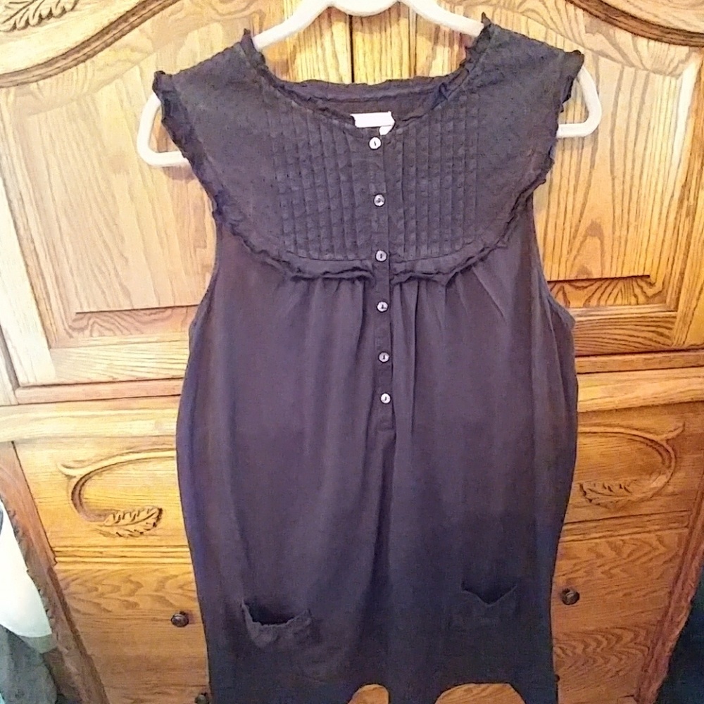 Juicy couture black cotton dress